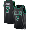 Friene B.Celtics #7 Jaylen Brown Black Swingman Jerseys - Statement Edition