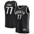 Friene B.Nets #77 Ben Saraf Black Fast Break Replica Jerseys - Icon Edition