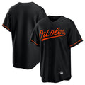 Friene B.Orioles Black Home Game Blank Player Stitched Jerseys