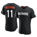 Friene B.Orioles #11 Jordan Westburg Player Black City Connect Limited Elite Home Game Stitched Jerseys