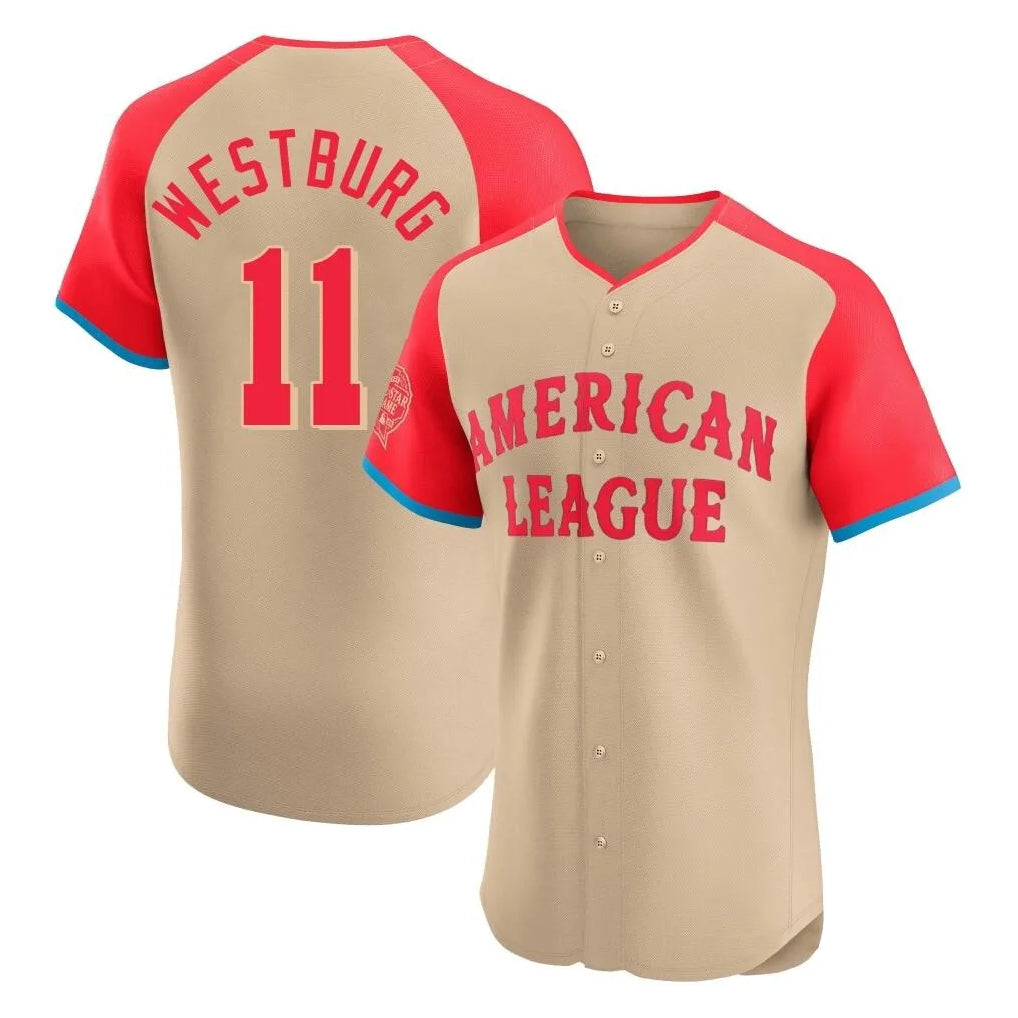 Friene B.Orioles #11 Jordan Westburg Player Cream American League All-Star Limited Elite Home Game Stitched Jerseys