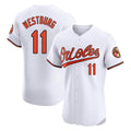 Friene B.Orioles #11 Jordan Westburg Player White Limited Elite Home Game Stitched Jerseys
