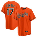 Friene B.Orioles #17 Colton Cowser Player Orange Home Game Stitched Jerseys