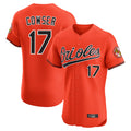 Friene B.Orioles #17 Colton Cowser Player Orange Limited Elite Home Game Stitched Jerseys