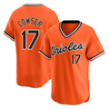 Friene B.Orioles #17 Colton Cowser Player Orange T-shirt Limited Home Game Stitched Jerseys