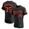 Friene B.Orioles #35 Adley Rutschman Player Black Limited Elite Home Game Stitched Jerseys