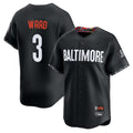 Friene B.Orioles #3 Taylor Ward Player Black City Connect Limited Home Game Stitched Jerseys