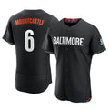Friene B.Orioles #6 Ryan Mountcastle Player Black City Connect Limited Elite Home Game Stitched Jerseys