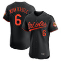 Friene B.Orioles #6 Ryan Mountcastle Player Black Limited Elite Home Game Stitched Jerseys