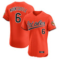 Friene B.Orioles #6 Ryan Mountcastle Player Orange Limited Elite Home Game Stitched Jerseys