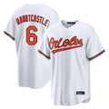 Friene B.Orioles #6 Ryan Mountcastle Player White Home Game Stitched Jerseys