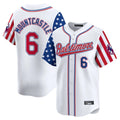 Friene B.Orioles #6 Ryan Mountcastle Player White Independence Day Vapor Premier Limited Home Game Stitched Jerseys