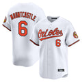 Friene B.Orioles #6 Ryan Mountcastle Player White Limited Home Game Stitched Jerseys