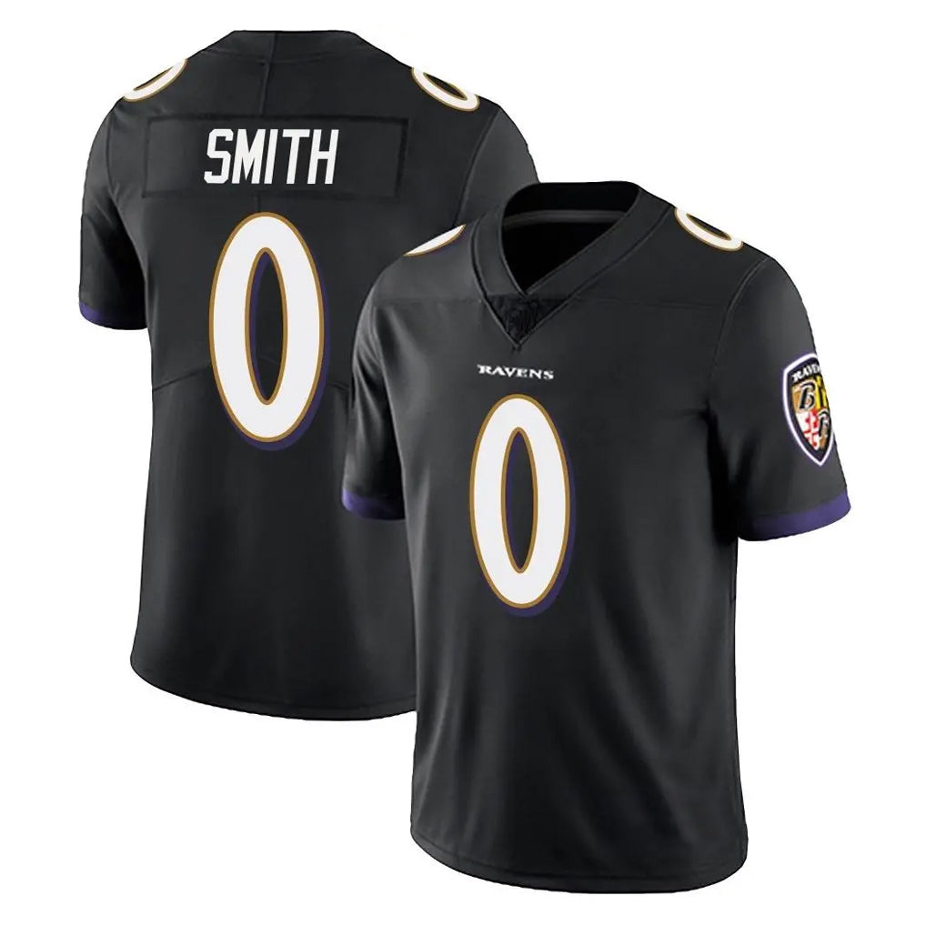 Friene B.Ravens #0 Roquan Smith Player Black Vapor Untouchable Limited Home Game Stitched Jerseys