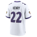 Friene B.Ravens #22 Derrick Henry White Game Stitched Jerseys