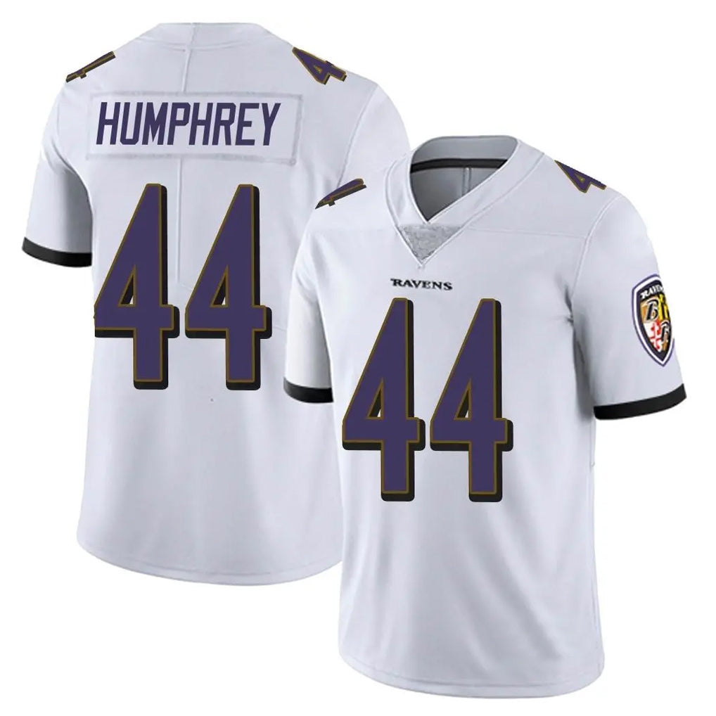 Friene B.Ravens #44 Marlon Humphrey Player White Vapor Untouchable Limited Home Game Stitched Jerseys