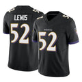 Friene B.Ravens #52 Ray Lewis Player Black Vapor F.U.S.E. Limited Game Stitched Jerseys