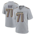 Friene B.Ravens #71 Olaivavega Ioane Player Gray Replica Limited Stitched Jerseys