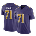Friene B.Ravens #71 Olaivavega Ioane Player Purple Vapor F.U.S.E. Limited Game Stitched Jerseys