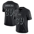 Friene B.Ravens #89 Mark Andrews Player RFLCTV Limited Black Stitched Jerseys