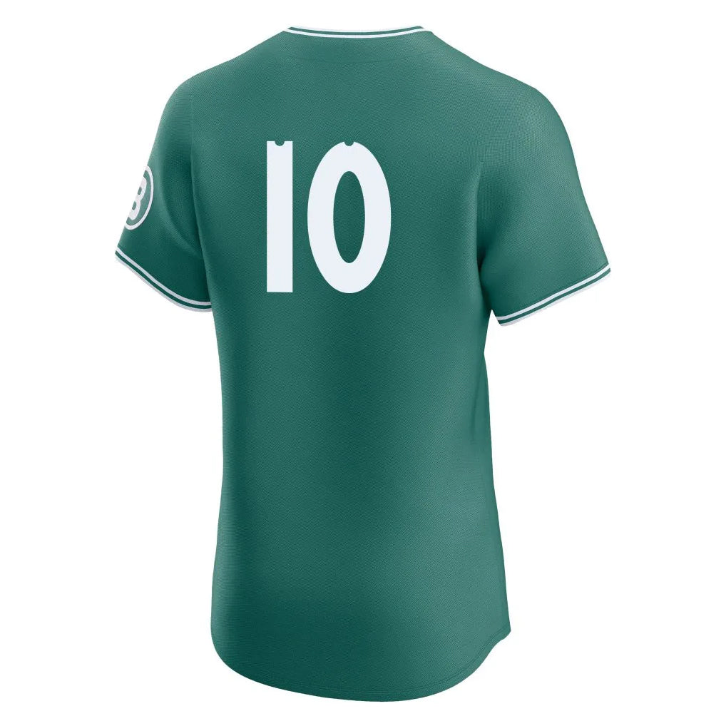 FrieneB.Red Sox #10 Trevor Story Player Green City Connect Limited Elite Home Game Stitched Jerseys