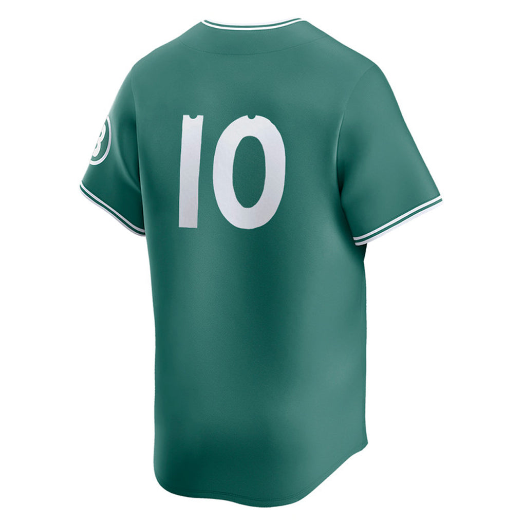 Friene B.Red Sox #10 Trevor Story Player Green City Connect Limited Home Game Stitched Jerseys