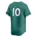 Friene B.Red Sox #10 Trevor Story Player Green City Connect Limited Home Game Stitched Jerseys
