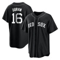 Friene B.Red Sox #16 Jarren Duran Player Black Home Game Stitched Jerseys