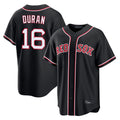 Friene B.Red Sox #16 Jarren Duran Player Black Out Home Game Stitched Jerseys