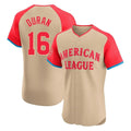 Friene B.Red Sox #16 Jarren Duran Player Cream All-Star Short-Sleeved Limited Elite Home Game Stitched Jerseys