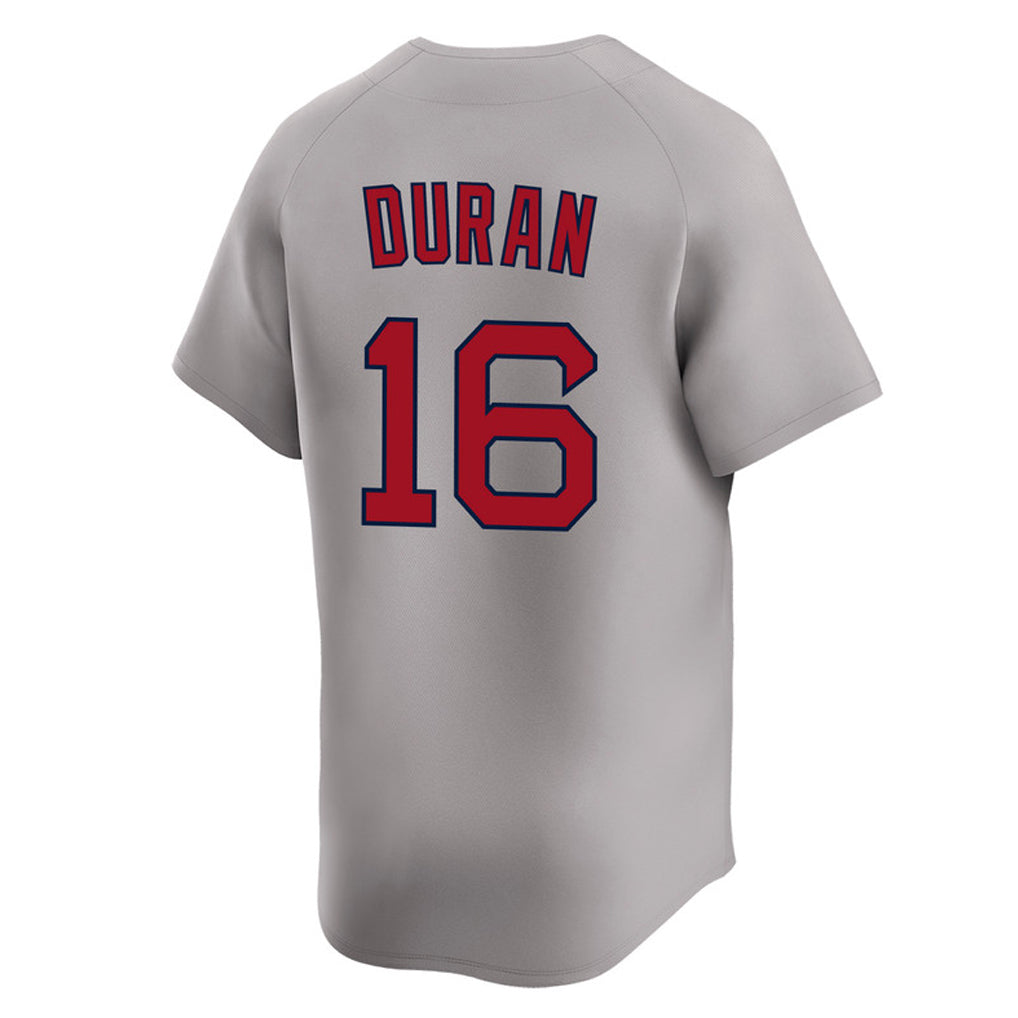 Friene B.Red Sox #16 Jarren Duran Player Gray Road Limited Home Game Stitched Jerseys