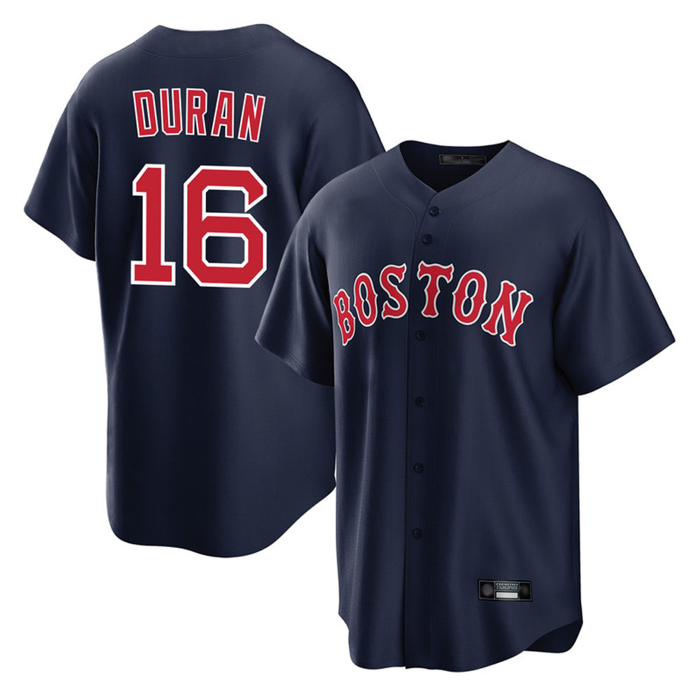 Friene B.Red Sox #16 Jarren Duran Player Navy Home Game Stitched Jerseys