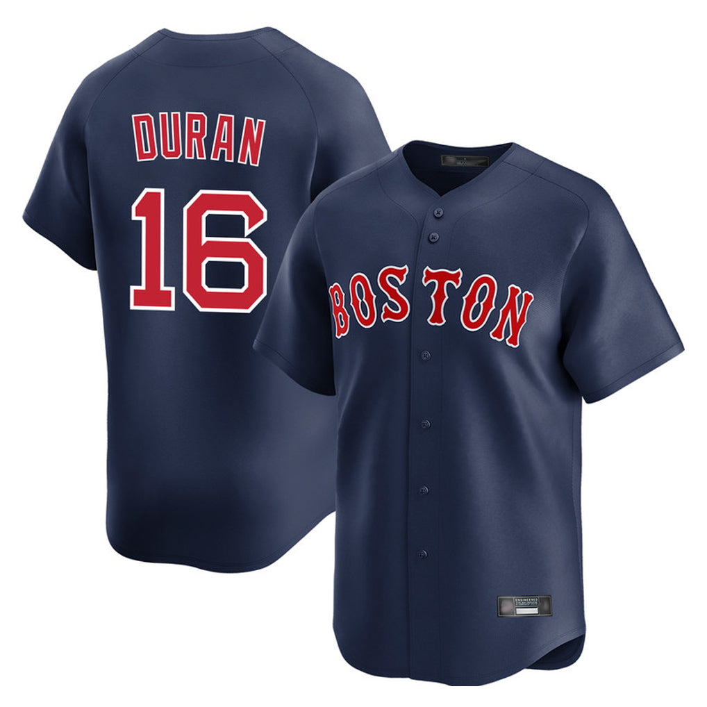 Friene B.Red Sox #16 Jarren Duran Player Navy Limited Home Game Stitched Jerseys
