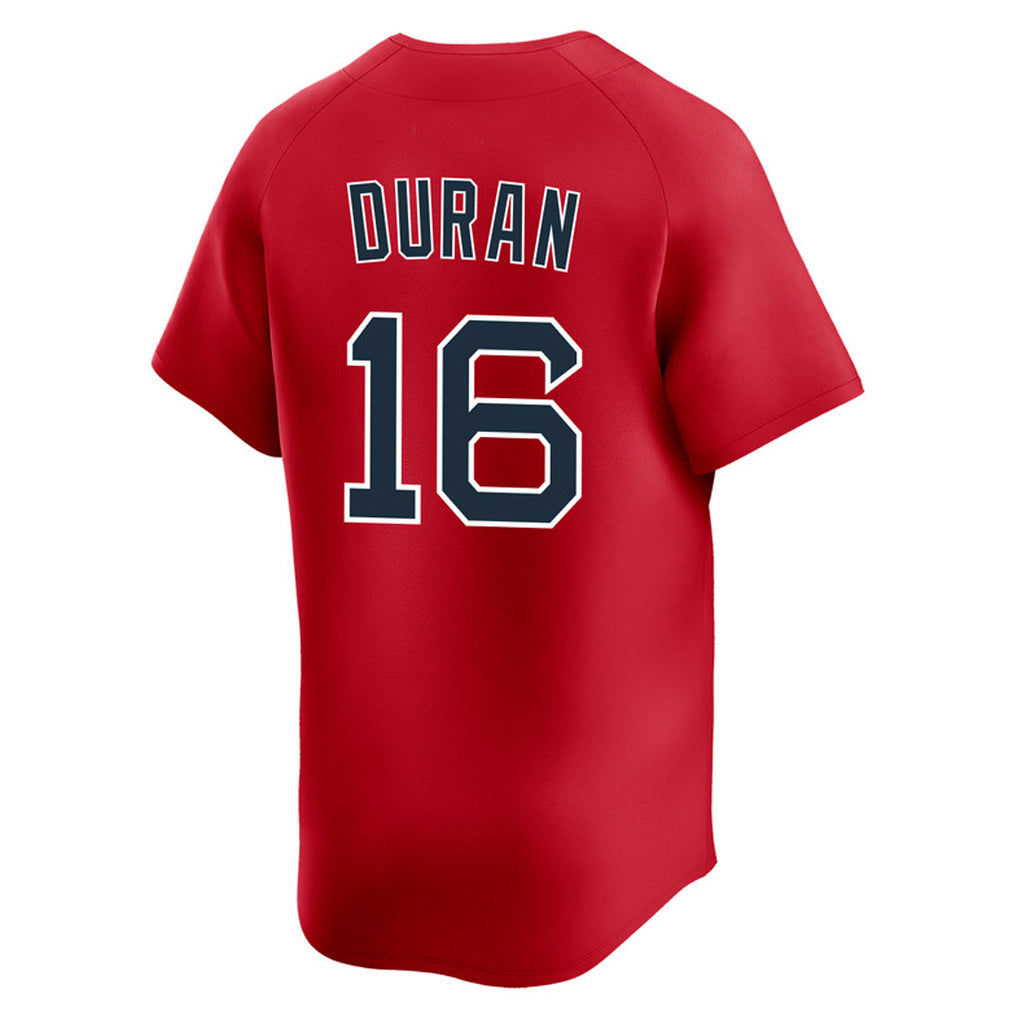 Friene B.Red Sox #16 Jarren Duran Player Red Limited Home Game Stitched Jerseys
