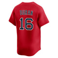 Friene B.Red Sox #16 Jarren Duran Player Red Limited Home Game Stitched Jerseys