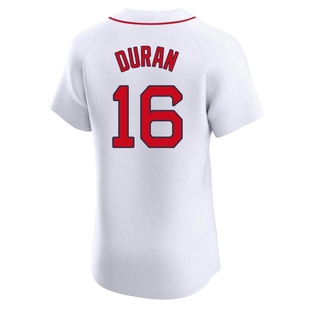 Friene B.Red Sox #16 Jarren Duran Player White Limited Elite Home Game Stitched Jerseys