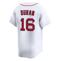 Friene B.Red Sox #16 Jarren Duran Player White Limited Home Game Stitched Jerseys