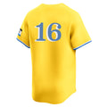 Friene B.Red Sox #16 Jarren Duran Player Yellow Limited Home Game Stitched Jerseys