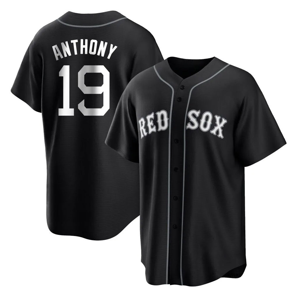 Friene B.Red Sox #19 Roman Anthony Player Black Home Game Stitched Jerseys