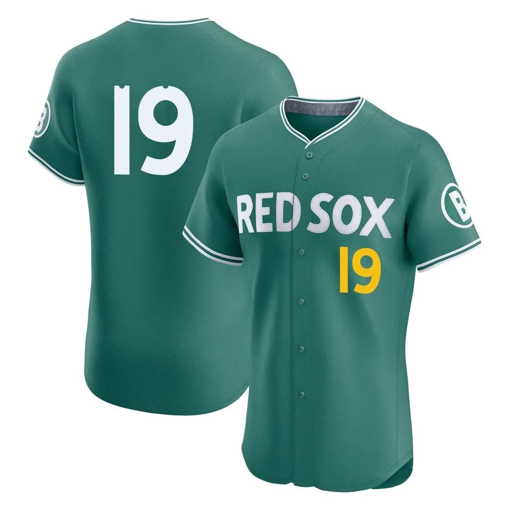 Friene B.Red Sox #19 Roman Anthony Player Green City Connect Limited Elite Home Game Stitched Jerseys