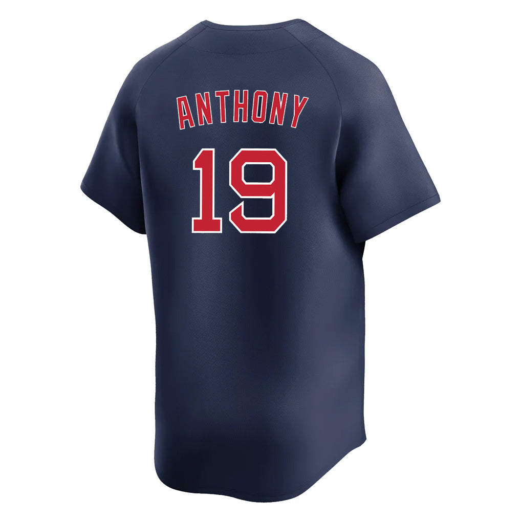 Friene B.Red Sox #19 Roman Anthony Player Navy Limited Home Game Stitched Jerseys