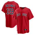Friene B.Red Sox #19 Roman Anthony Player Red Home Game Stitched Jerseys