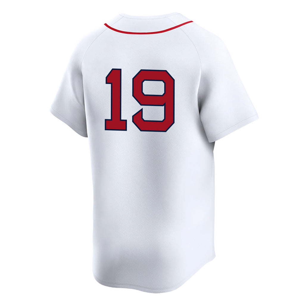 Friene B.Red Sox #19 Roman Anthony Player White Limited Home Game Stitched Jerseys