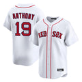 Friene B.Red Sox #19 Roman Anthony Player White Limited Home Game Stitched Jerseys