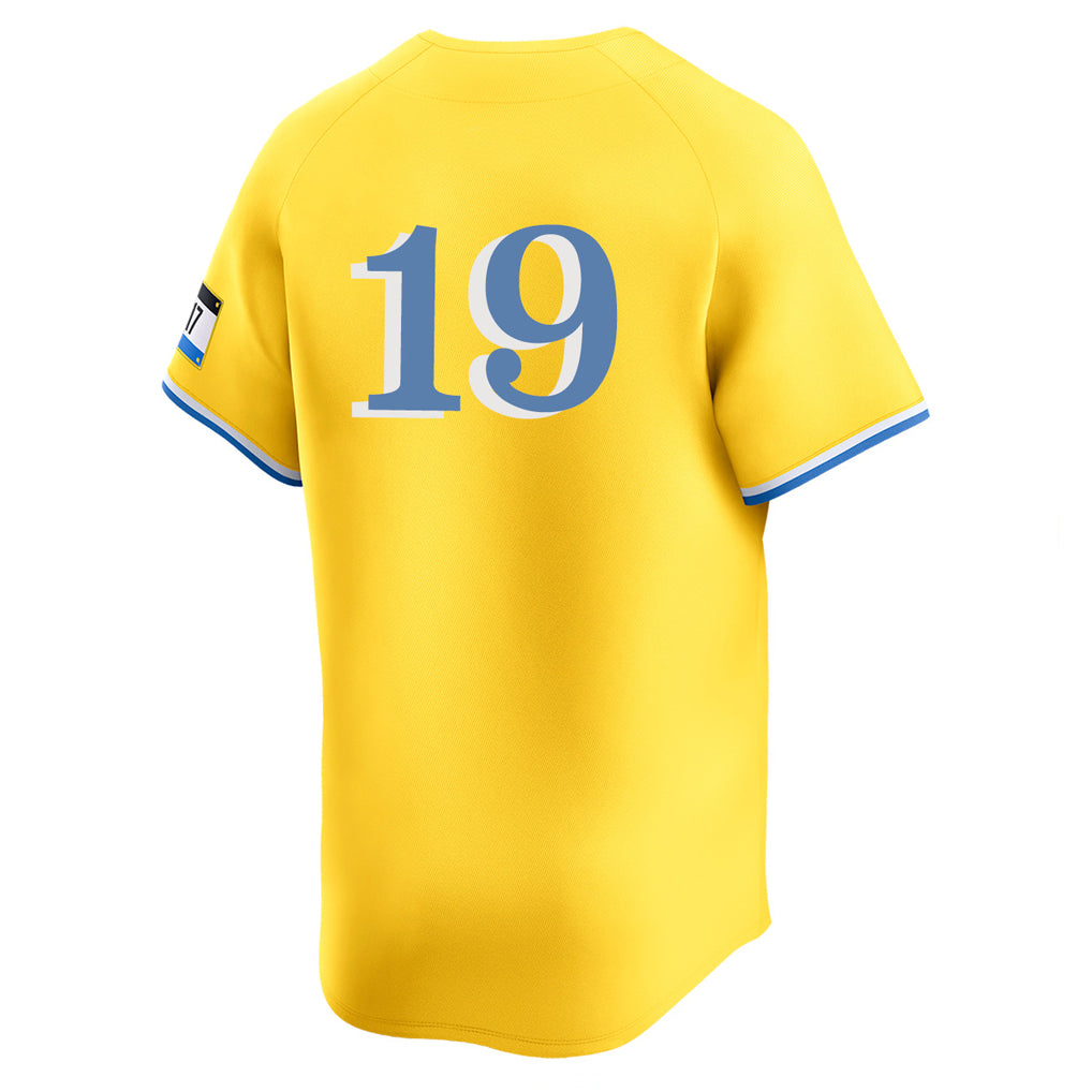Friene B.Red Sox #19 Roman Anthony Player Yellow Limited Home Game Stitched Jerseys