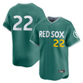 Friene B.Red Sox #22 Garrett Whitlock Player Green City Connect Limited Home Game Stitched Jerseys