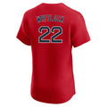 Friene B.Red Sox #22 Garrett Whitlock Player Red Limited Elite Home Game Stitched Jerseys