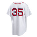 Friene B.Red Sox #35 Garrett Crochet Player White Home Game Stitched Jerseys