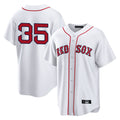 Friene B.Red Sox #35 Garrett Crochet Player White Home Game Stitched Jerseys