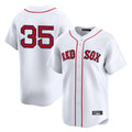 Friene B.Red Sox #35 Garrett Crochet Player White Limited Home Game Stitched Jerseys